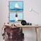 Stupell Industries Nautical Sail the Sea Lighthouse 2 pc Framed Giclee Wall Art Set Design by Julie Derice